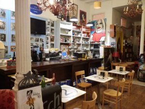 librerías con cafetería
