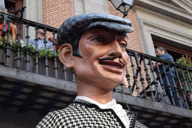 Desfiles de Gigantes y Cabezudos en las Fiestas de San Isidro.