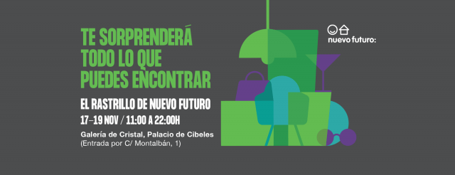 Regresa el Rastrillo Nuevo Futuro, el evento solidario más famoso de la capital